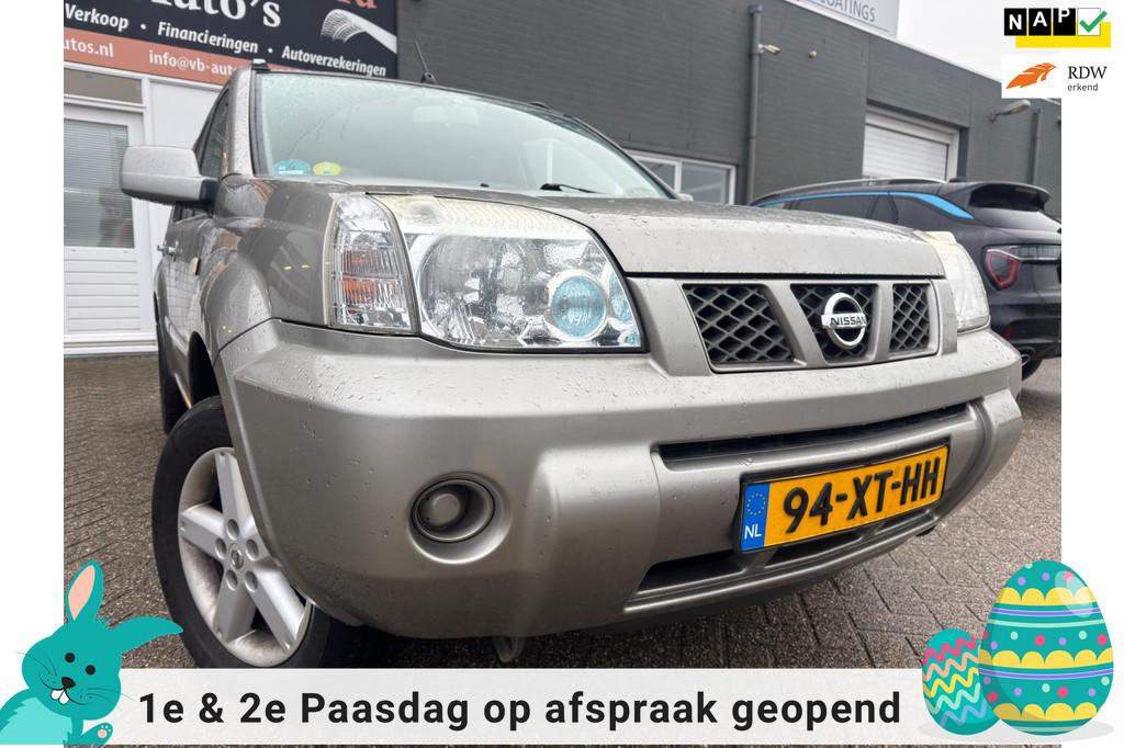 Nissan X-Trail 2.0 Columbia 2wd met trekhaak en achteruitrij, Auto's, 1998 cc, Stof, Gebruikt, Zwart
