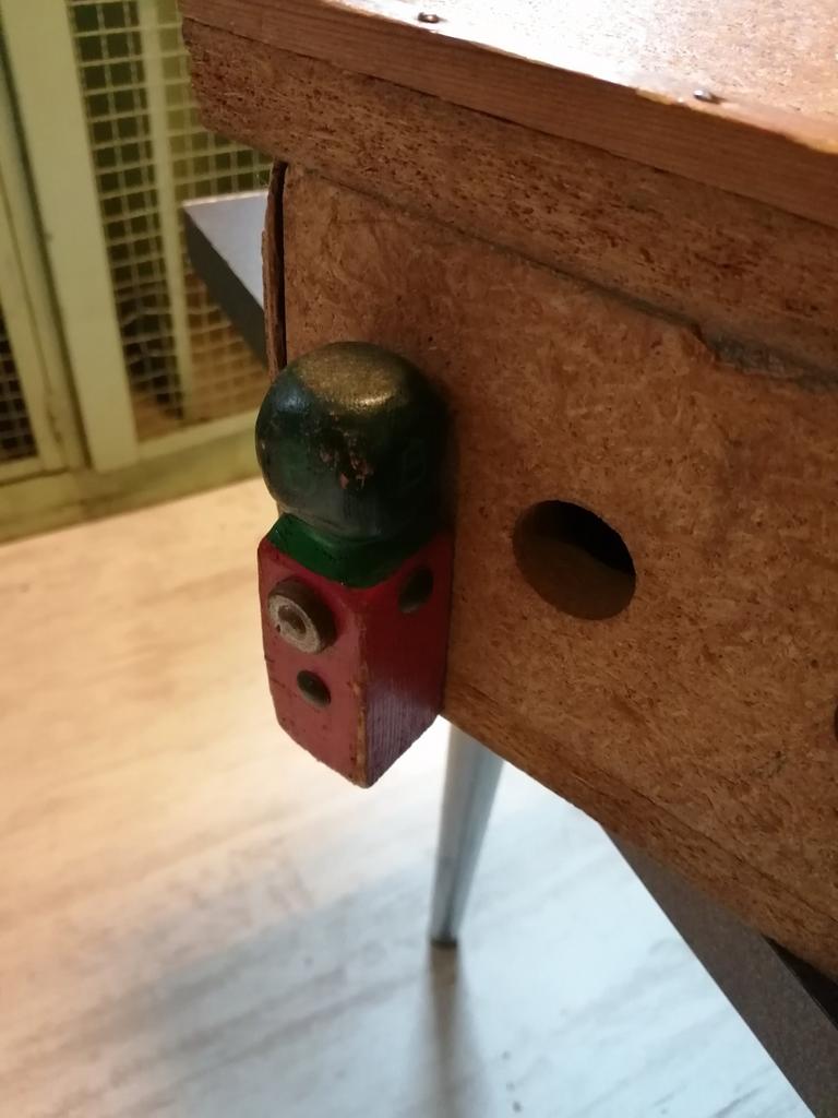 Oud houten jaren 60 parkeer platform oude auto's 45x30cm, Ophalen of Verzenden