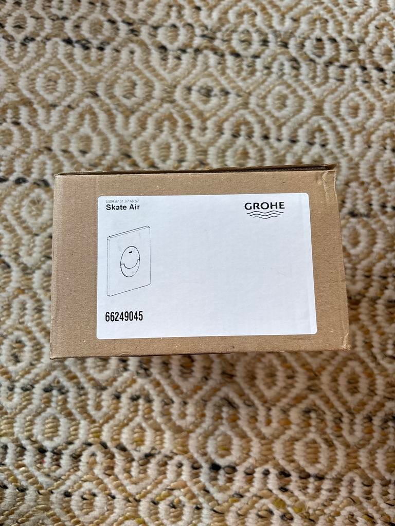 Grohe Skate Air Drukknop voor Toilet - Chroom, Doe-het-zelf en Verbouw, Sanitair, Ophalen of Verzenden, Nieuw, Chroom, Toilet