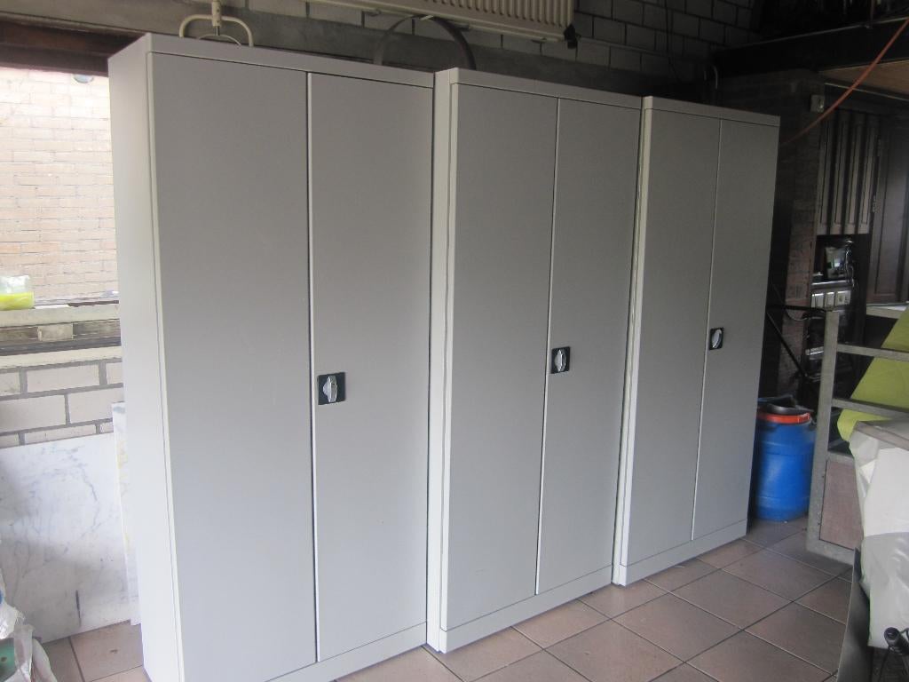 STALEN KANTOORKASTEN, Ophalen, Minder dan 50 cm, Strak modern/nieuw/grijs, Nieuw