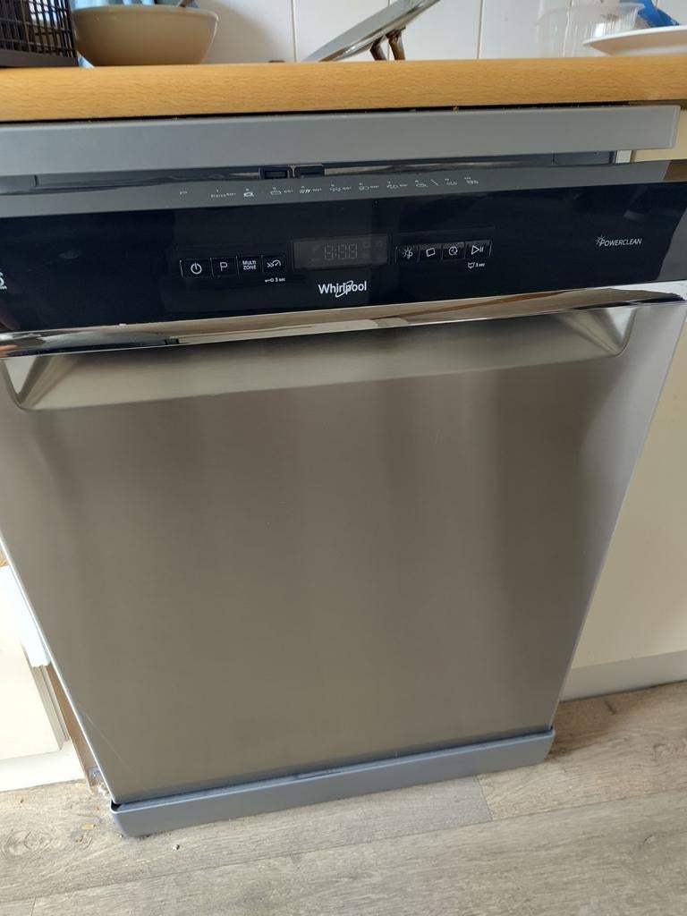 Whirlpool vaatwasser, Ophalen, Gebruikt, Minder dan 85 cm, Minder dan 10 liter