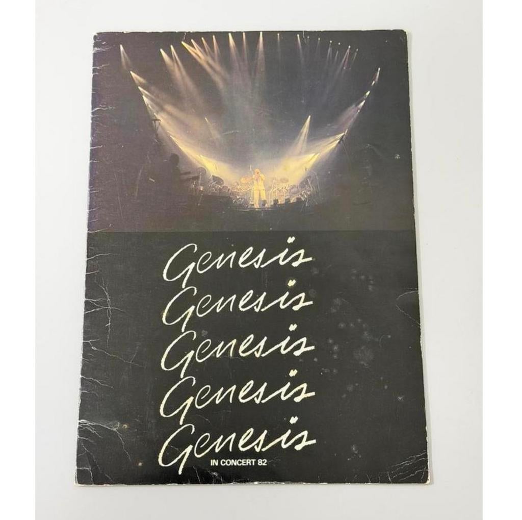 Genesis In Concert 82, European Tour Programma 1982 boekje, Ophalen of Verzenden, H, H, H