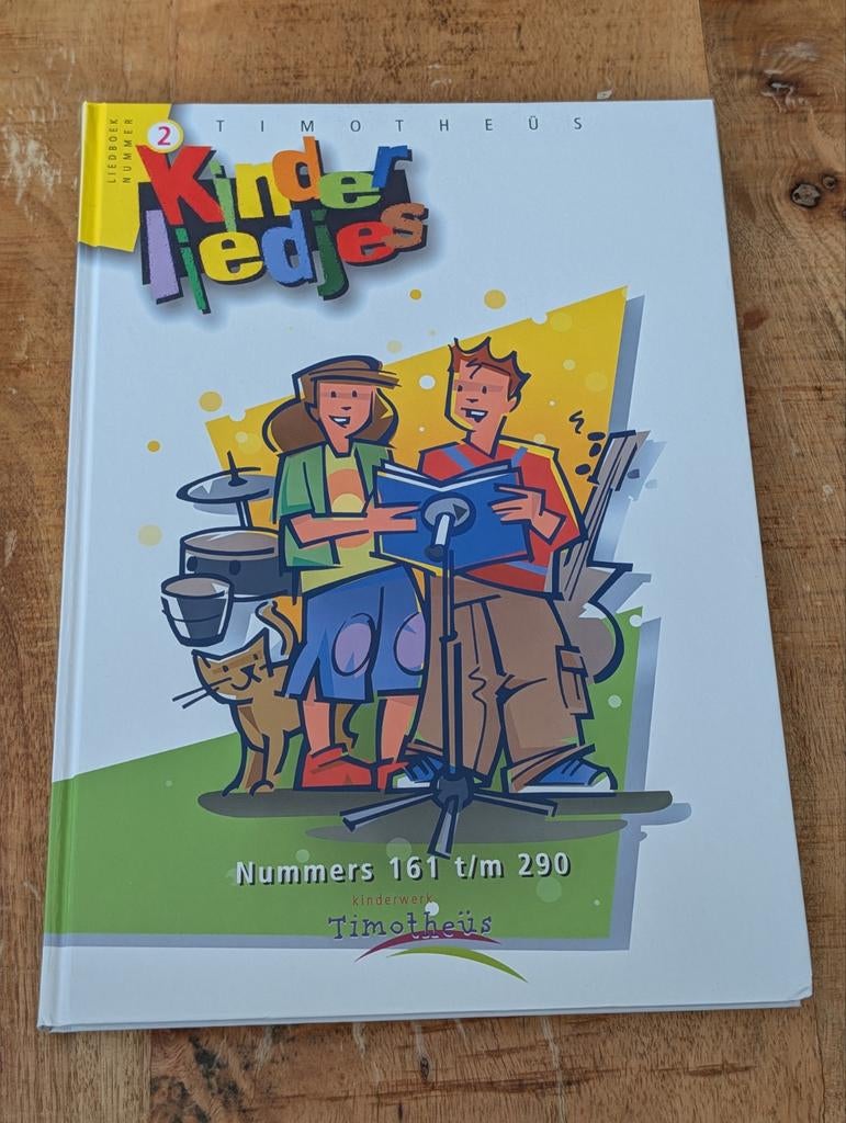 Kinderwerk Timotheüs Kinderliedjes liedboek 2 (161 t/m 290), Muziek en Instrumenten, Bladmuziek, Ophalen of Verzenden, Zo goed als nieuw