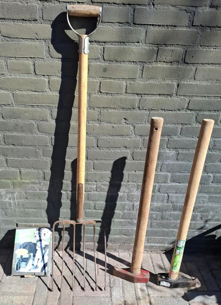 gereedschap kloofbijlen hooivork e.d., Tuin en Terras, Minder dan 3 m³, Ophalen