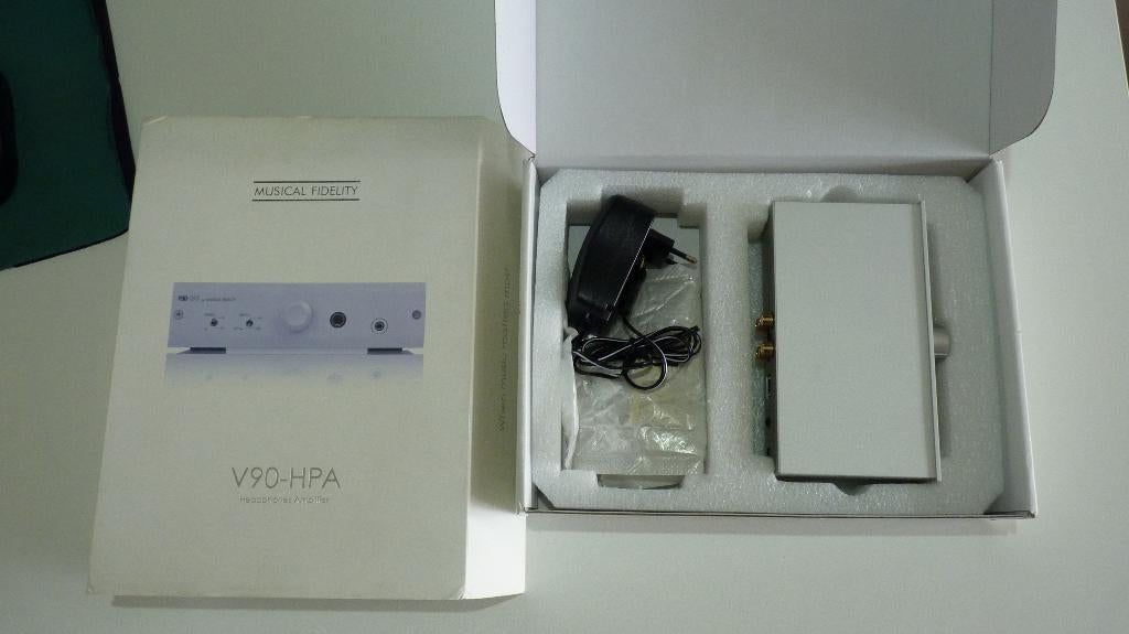 Musical Fidelity V90-HPA in originele doos., Overige merken, Ophalen of Verzenden, Zo goed als nieuw, Minder dan 60 watt