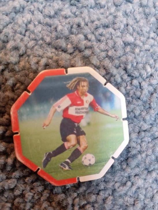 Vintage Henrik Larsson Feijenoord Speler Plaatje, Ophalen of Verzenden, Poster, Plaatje of Sticker