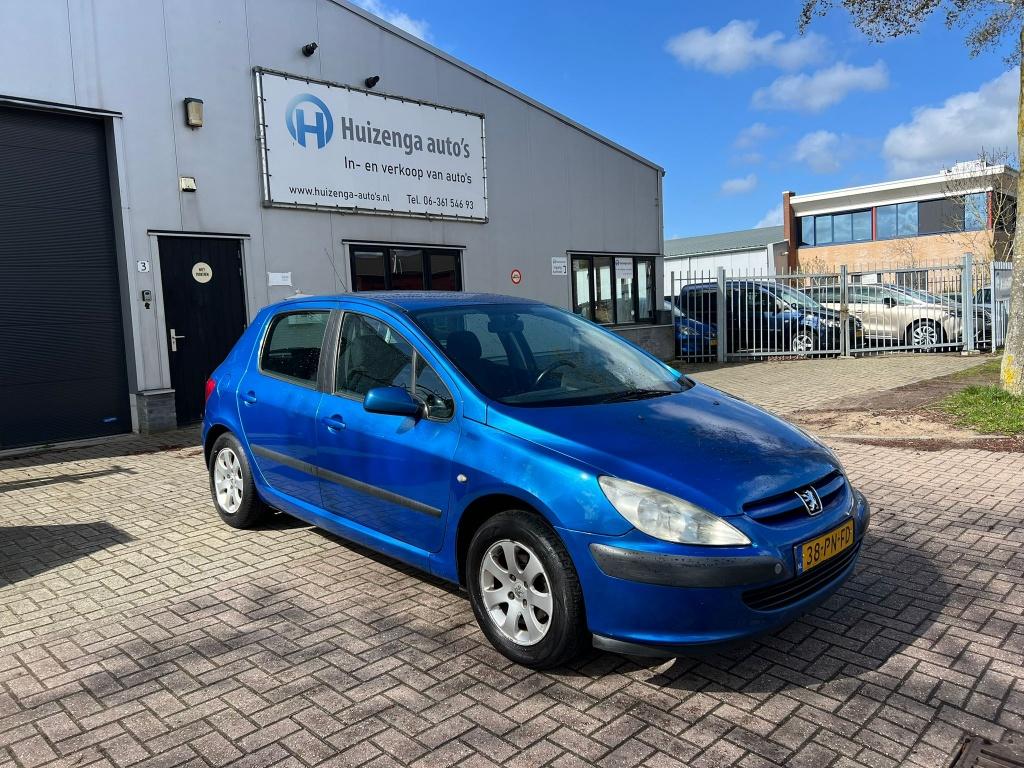 Peugeot 307 1.4-16V XS Pack| 5DRS| EXPORT AUTO! (bj 2004), Auto's, 15 km/l, 4 cilinders, Blauw, 49 €/maand