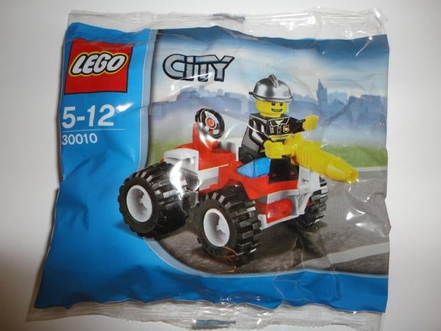 Nieuw Lego City Brandweerman met auto 30010, Ophalen of Verzenden, Nieuw, Complete set, Lego