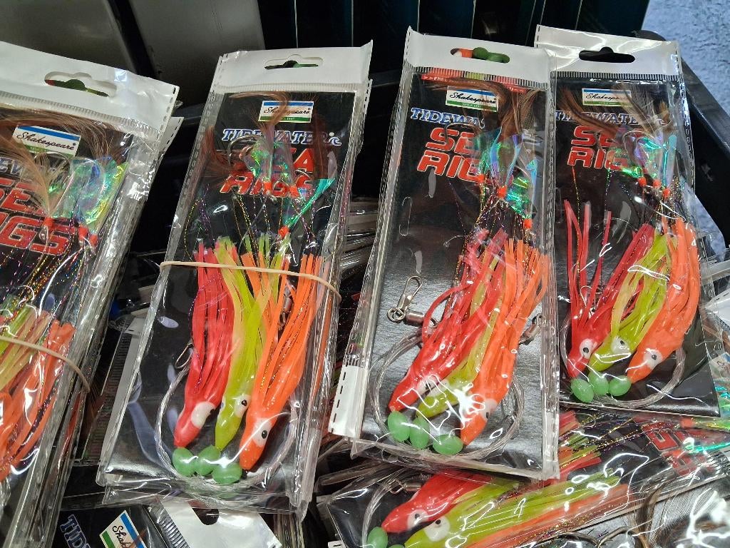 Octopus-onderlijnen (3-haaks) Wrakken/Noorwegen...