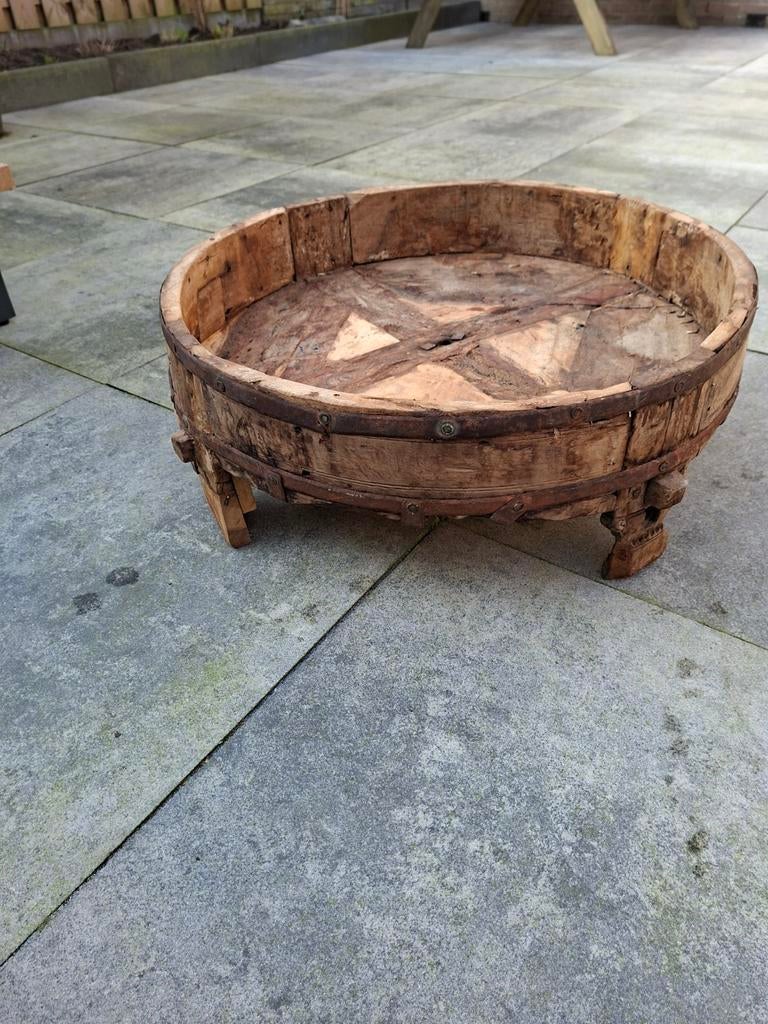 Indiase salontafel, Ophalen, 50 tot 100 cm, 50 tot 100 cm, Zo goed als nieuw