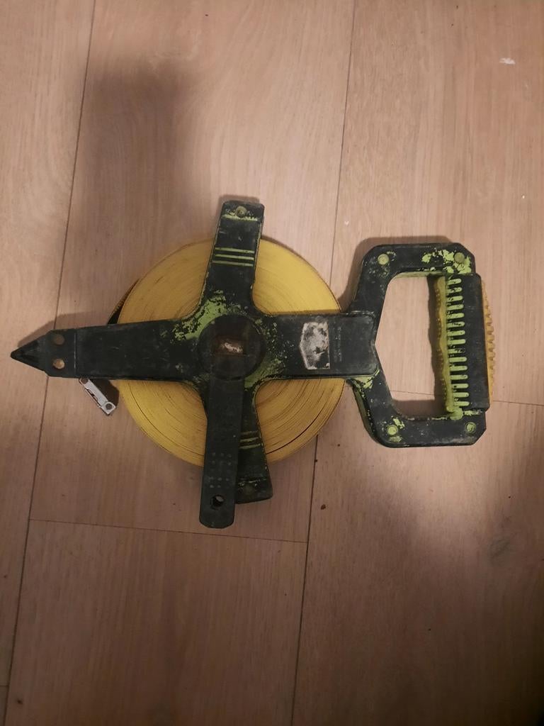 Meetlint 50 meter - Gebruikt maar functioneel, Ophalen of Verzenden, Gebruikt