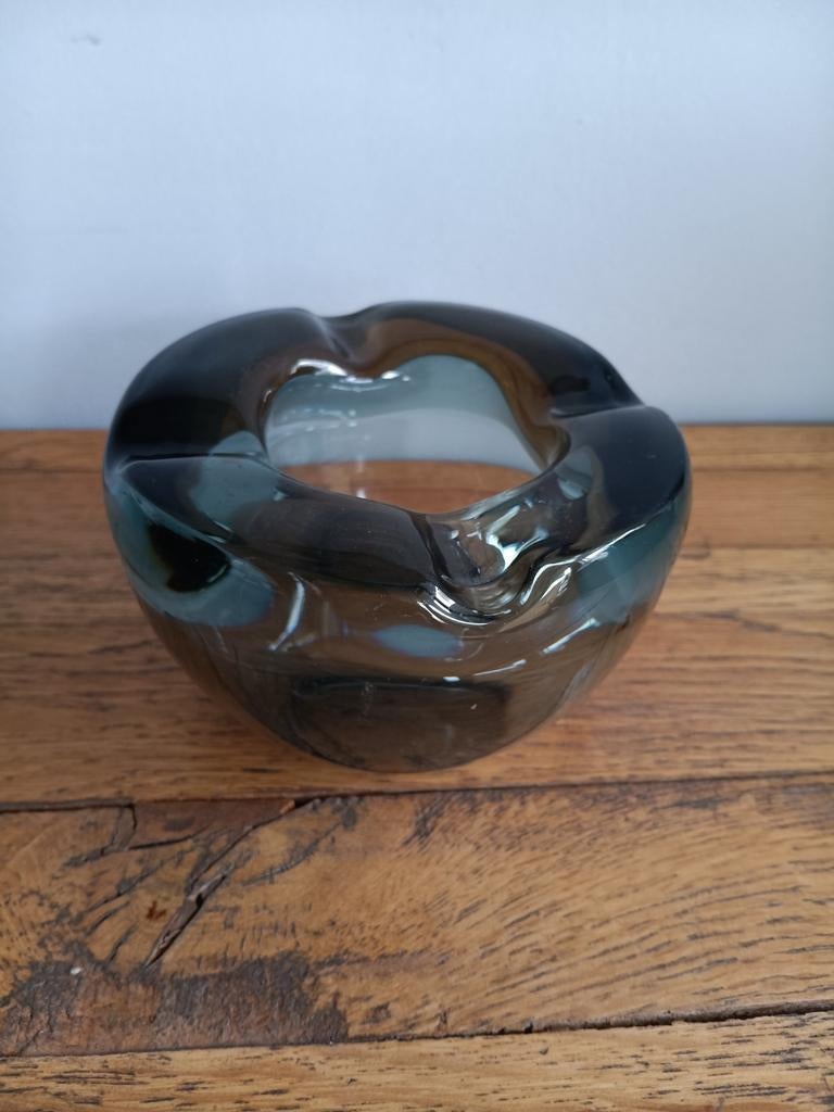 A.D. Copier asbak Glasfabriek Leerdam, Ophalen of Verzenden