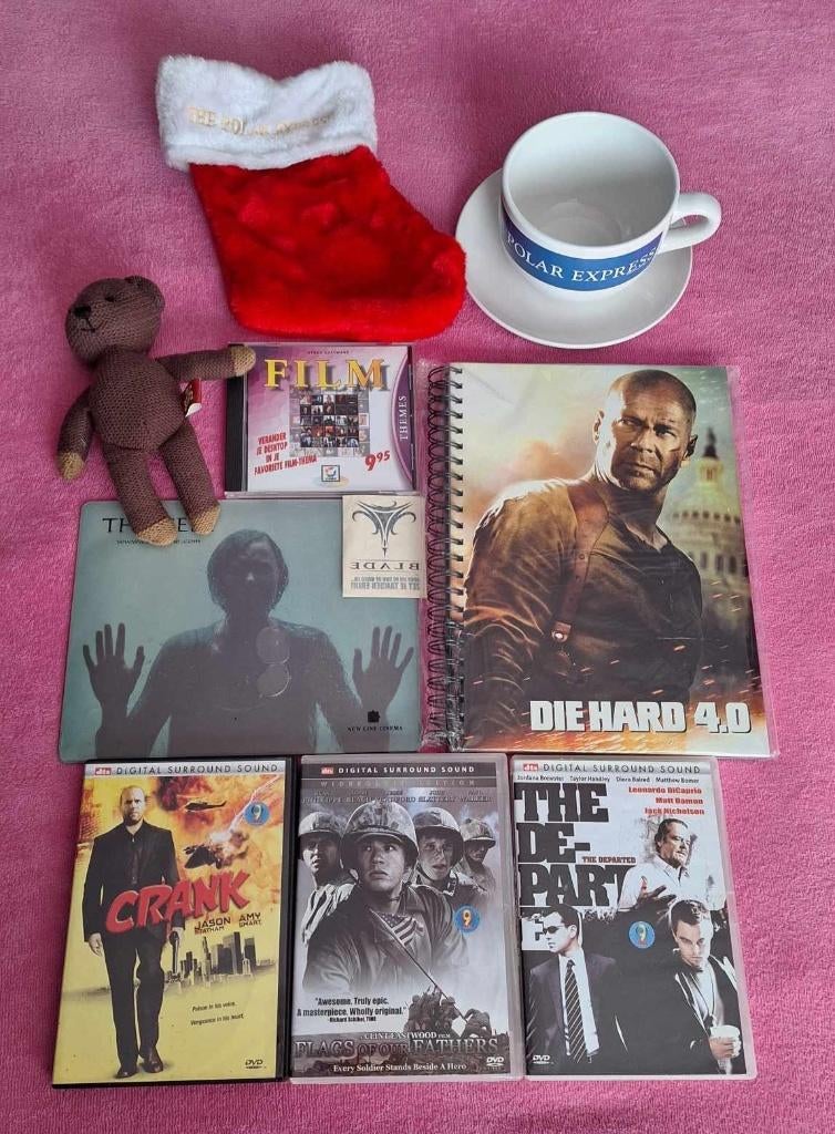 Te koop diverse nieuwe film merchandise van meerdere films., Verzamelen, Ophalen of Verzenden, Nieuw, Film, Overige typen
