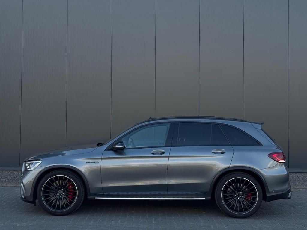 Mercedes-Benz GLC AMG 63 4MATIC+ M20 FULL PANO 360 CAMERA MM, Auto's, Mercedes-Benz, Automaat, Gebruikt, 8 cilinders, Leder