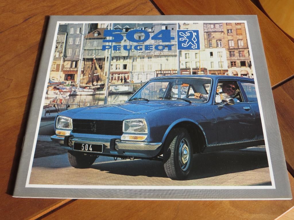 Folder Peugeot 504, 504 Break 1981-1982, als nieuw!, Ophalen of Verzenden, Zo goed als nieuw, Peugeot, Peugeot