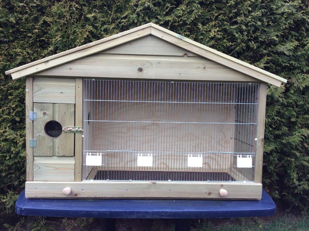 Prachtig mooie voliere Nachtegaal, Ophalen of Verzenden, Nieuw, Hout, Volière