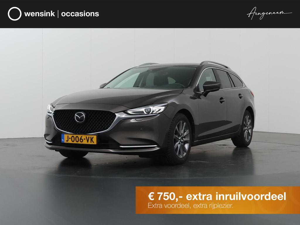 Mazda 6 Sportbreak 2.0 SkyActiv-G 165 Comfort | Parkeercamer, 1998 cc, Stof, Gebruikt, 4 cilinders