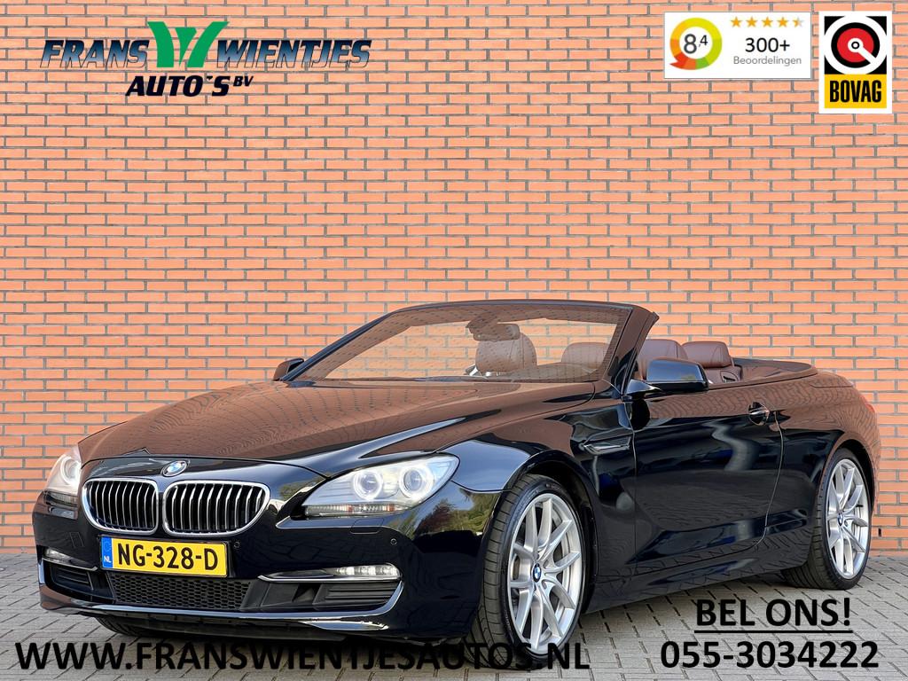 BMW 6 Serie Cabrio 640i High Executive | 320 PK! | Head-Up D, Auto's, BMW, Euro 5, Achterwielaandrijving, Gebruikt, Cabriolet