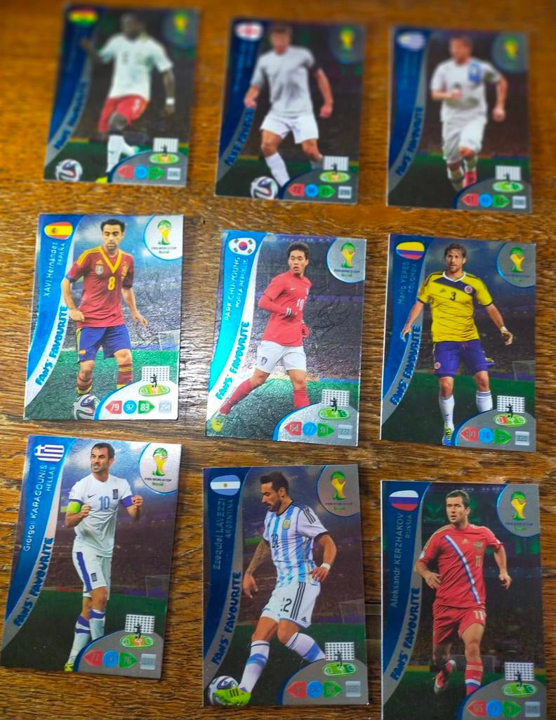 Voetbalplaatjes FIFA World Cup, Ophalen of Verzenden