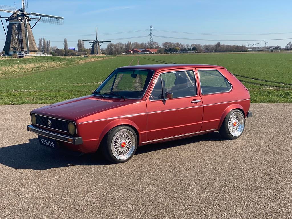 Mooie Volkswagen Golf 1 1983, Auto's, Voorwielaandrijving, Stof, 4 cilinders, Bedrijf