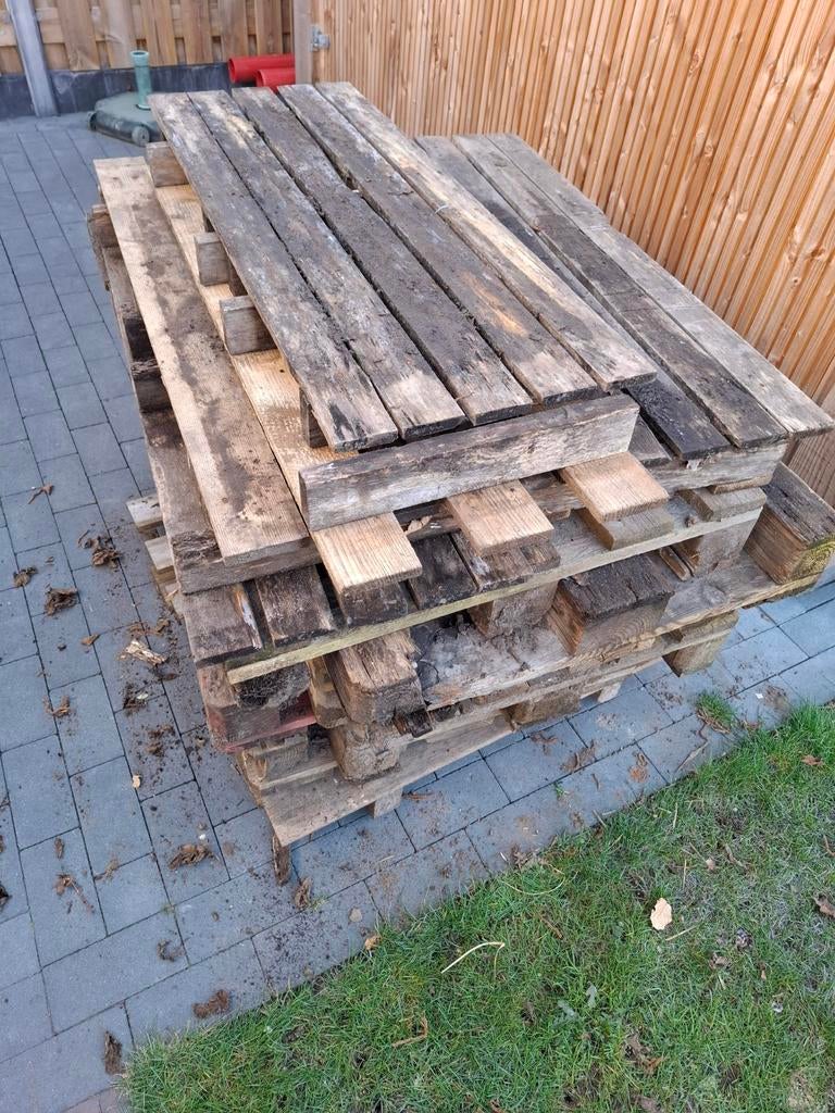 Houten pallets, Ophalen