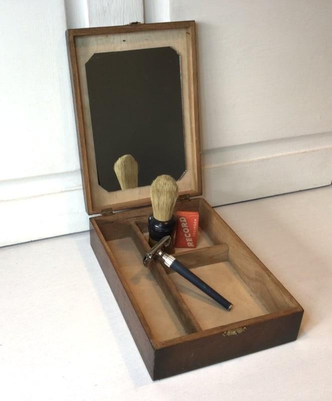 Scheerkistje , scheerdoos, Ophalen of Verzenden