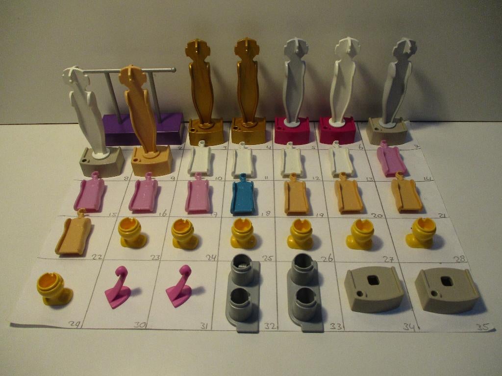 playmobil onderdelen paspoppen/div, Ophalen of Verzenden, Zo goed als nieuw, Los playmobil