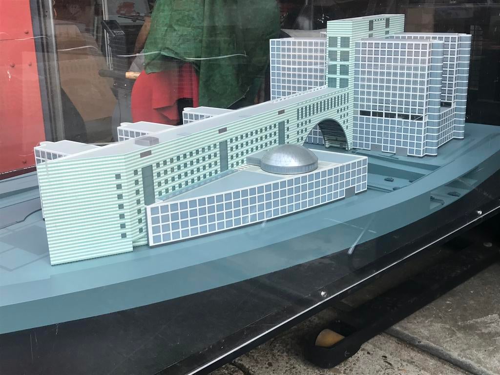 Maquette architect Den Haag NN, Ophalen