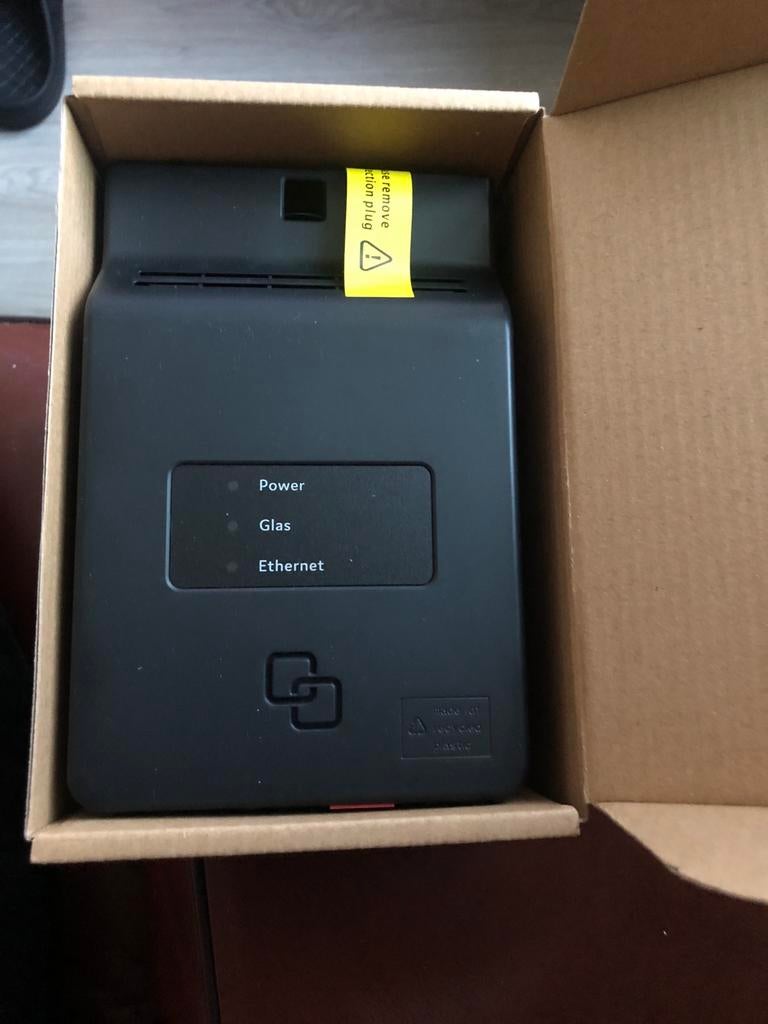 Genexis glasvezel modem, Ophalen, Gebruikt, Router met modem