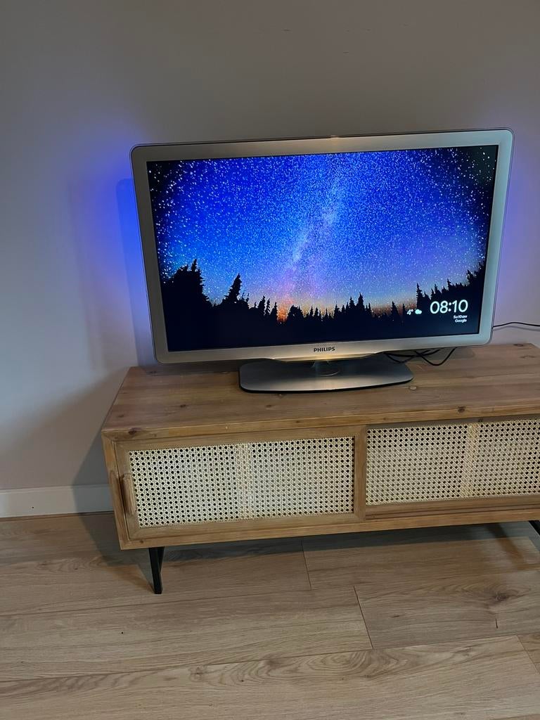 Philips 37 inch TV met Ambilight, Ophalen, Philips, Gebruikt, 50 Hz