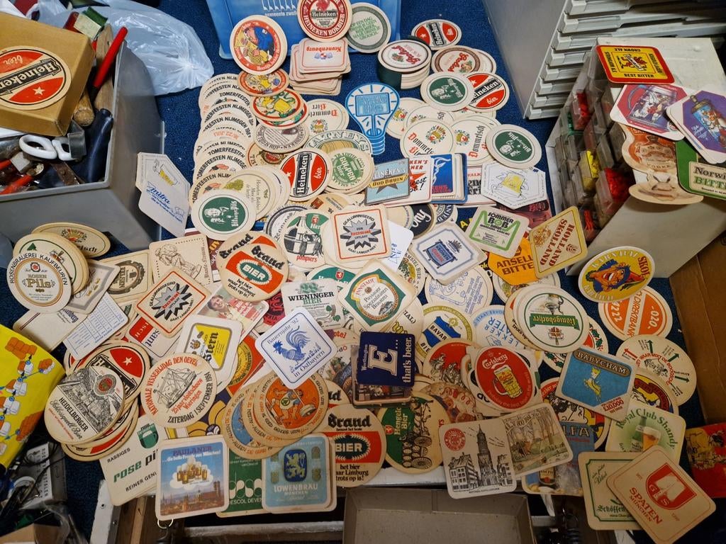 Bierviltjes, Ophalen of Verzenden, Viltje(s), Overige merken