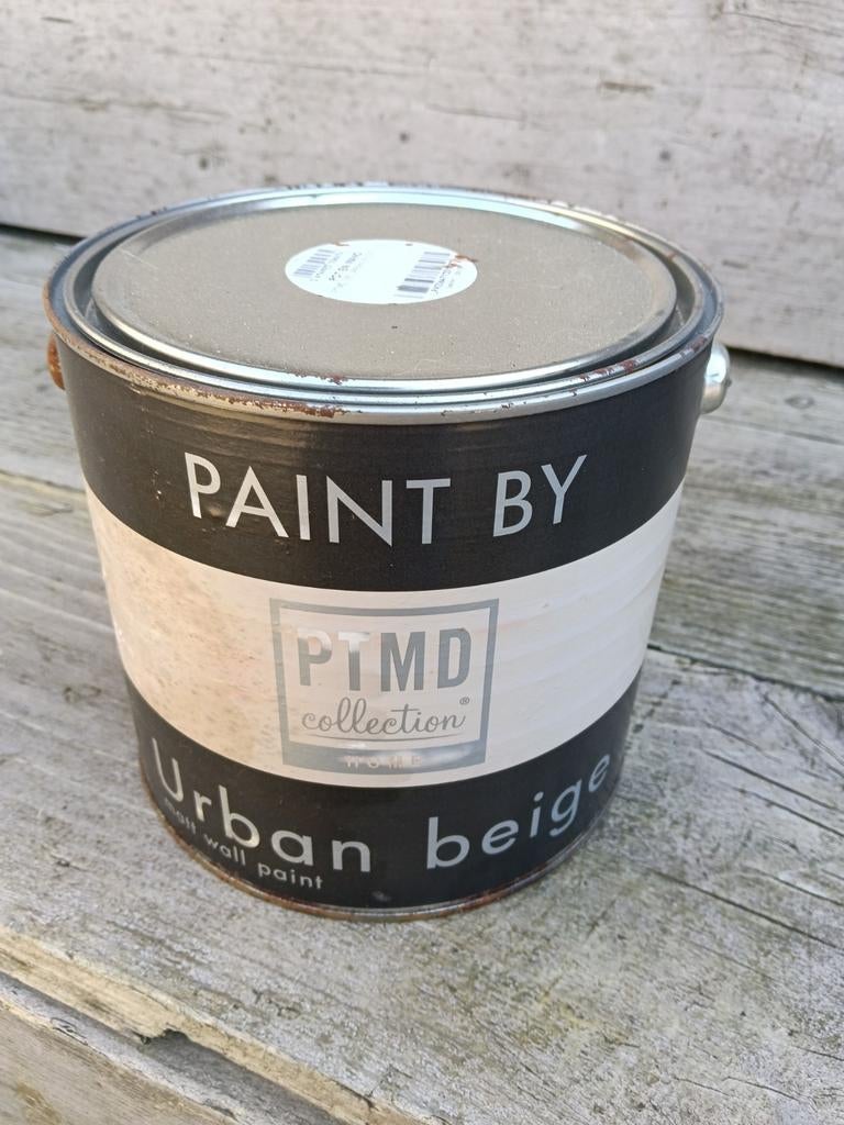Ultra matte krijtverf van PTMD urban beige, Ophalen, Nieuw