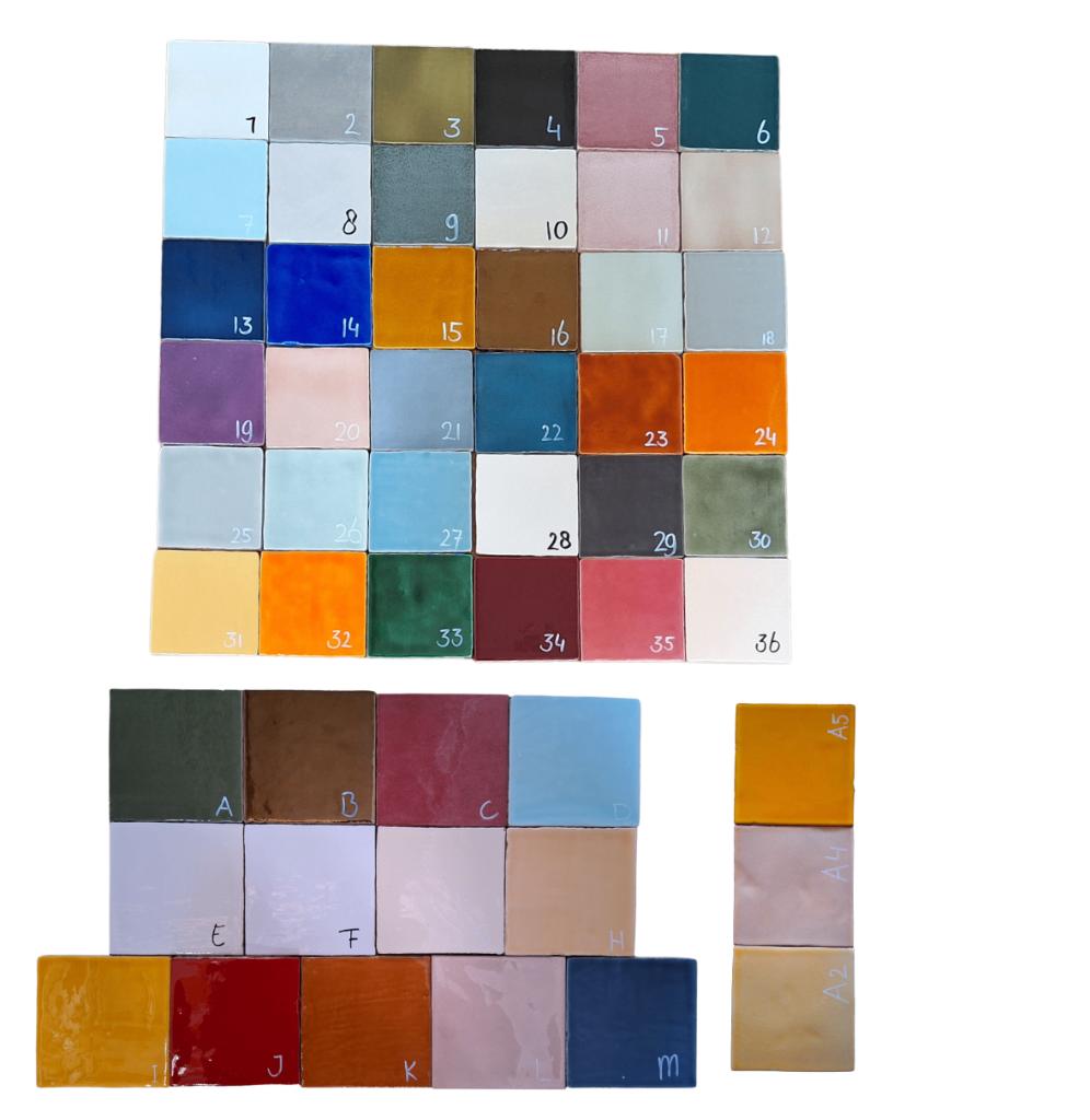 Tegeltjes per stuk te koop in de maten 10x10, 11x11 en 13x13, Doe-het-zelf en Verbouw, Nieuw, Minder dan 20 cm, 10 m² of meer