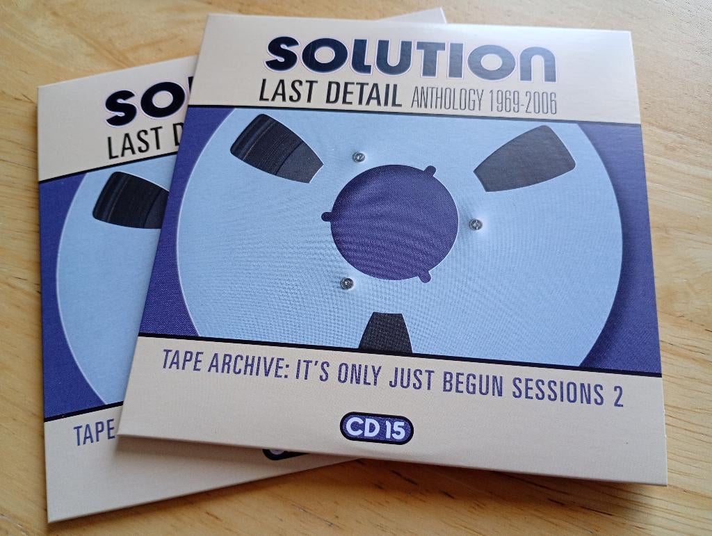 2CD Solution - Tape Archive: It's Only Just Begun Sessions, Verzenden, Zo goed als nieuw, Poprock