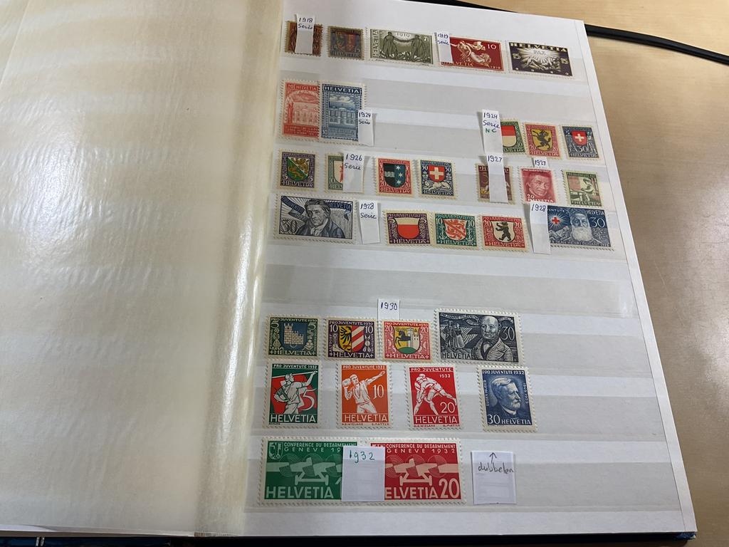 Stockboek Zwitserland, Ophalen of Verzenden, Buitenland