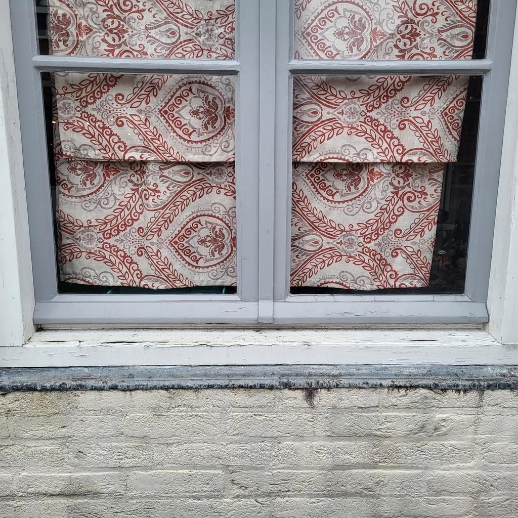 Losse gordijnen/roedes/clips/ringen/korte/zgan, Ophalen of Verzenden, Zo goed als nieuw, 200 cm of meer