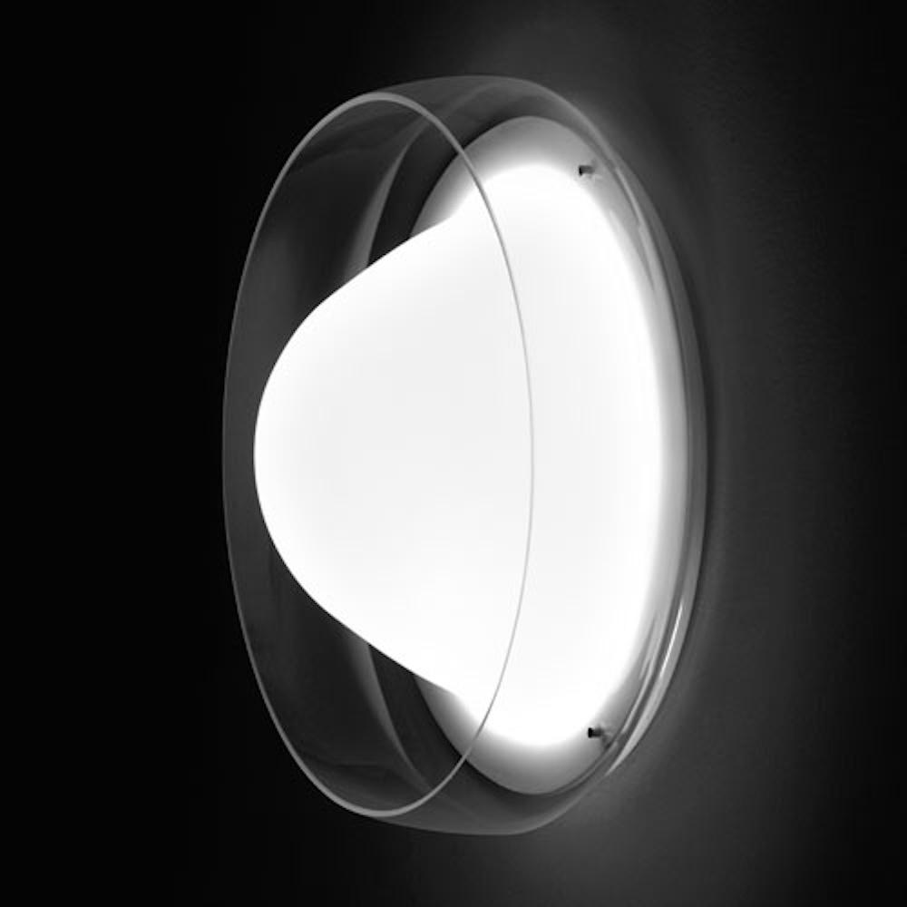 Leucos JellyFish 50 wand- en plafondlamp - NIEUW IN DOOS, Ophalen, Nieuw, Glas, Modern