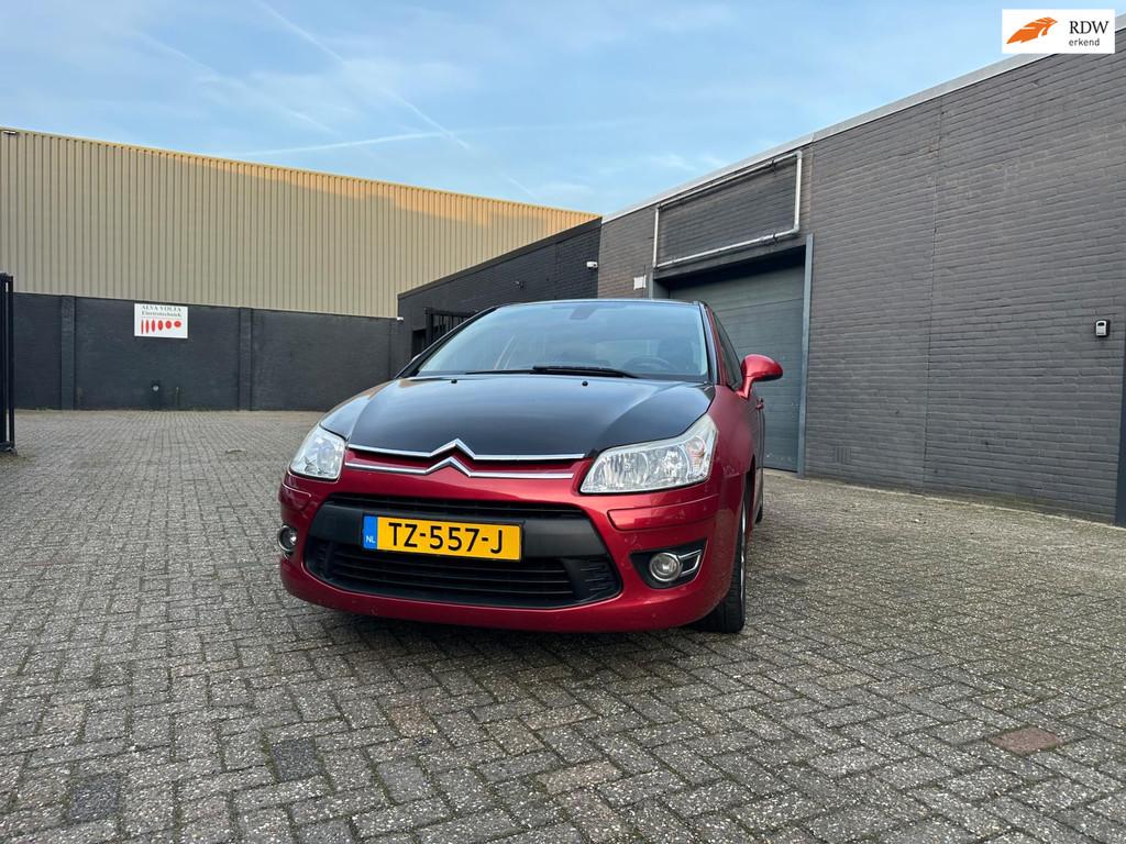 Citroen C4 1.6 VTi Prestige Clima Cruise Elek. Pakket LM-Wie, Auto's, Citroën, Voorwielaandrijving, Zwart, 4 cilinders, Bedrijf