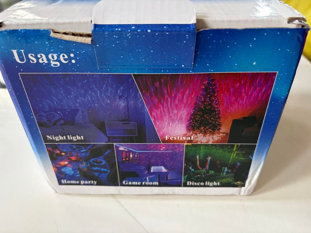 Sterrenprojector met afstandsbediening, Ophalen of Verzenden, Nieuw