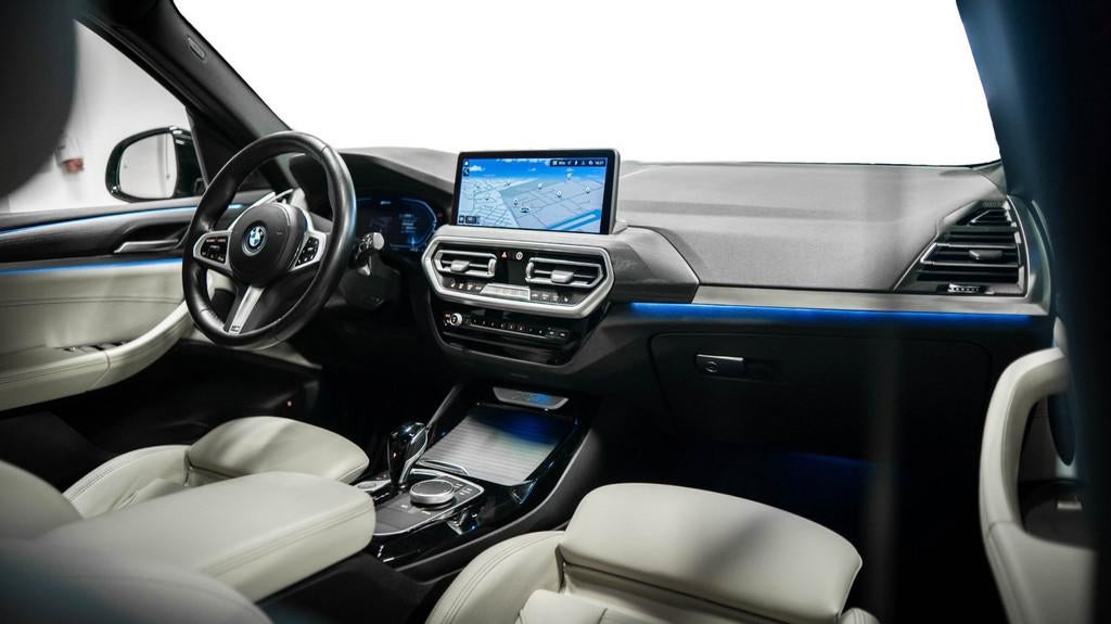 BMW X3 XDrive30e High Executive M Sport|Head-up|Driving Assi, Gebruikt, Beige, Zwart, Bedrijf