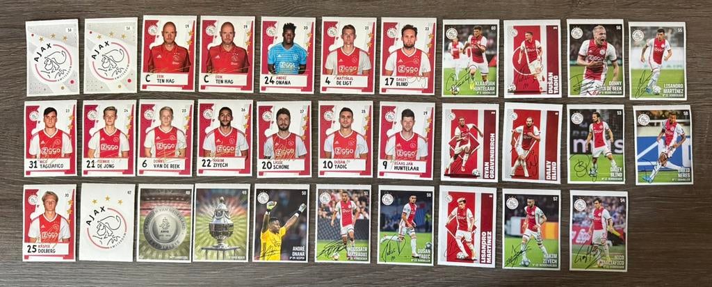 Voetbalplaatjes Ajax, Ophalen of Verzenden, Nieuw, Ajax, Poster, Plaatje of Sticker
