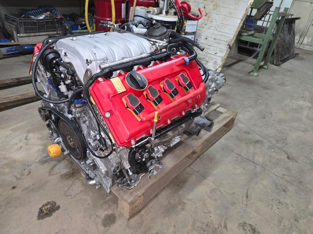Audi S4 B6/B7 V8 motor met automaatbak, Ophalen, Gebruikt, Audi