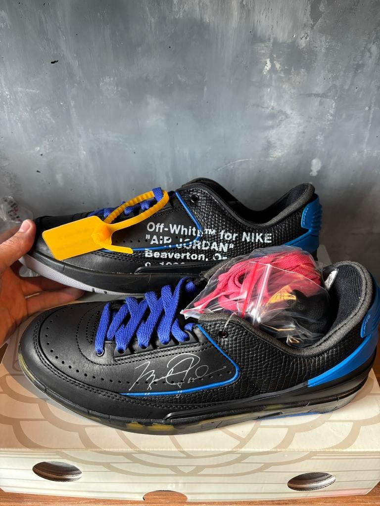 Jordan 2 Retro Low SP Off white, Ophalen of Verzenden, Nieuw, Overige kleuren, Sneakers of Gympen