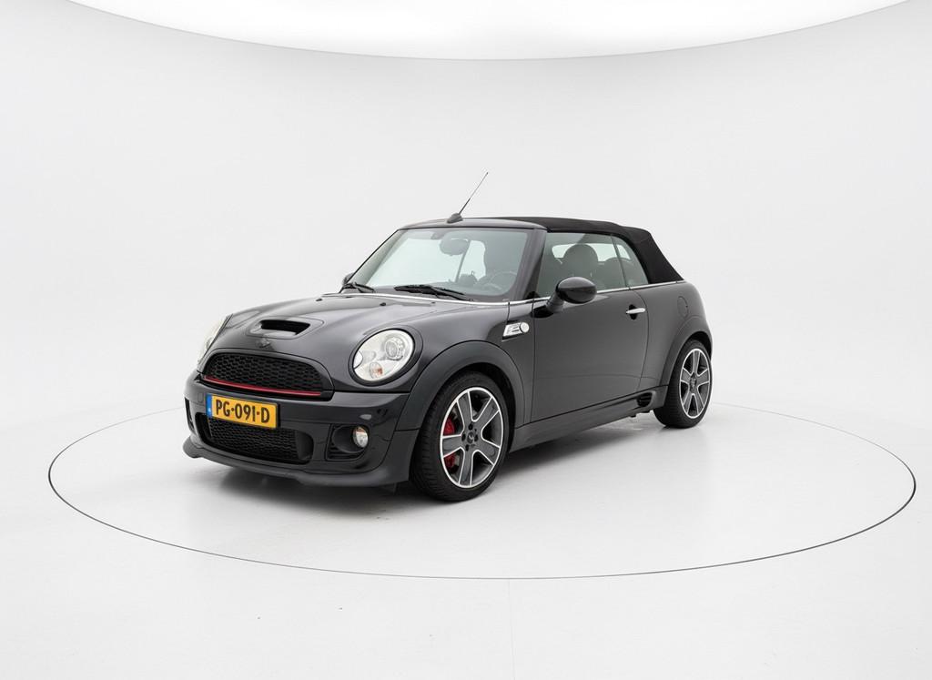 Mini Mini Cabrio 1.6 John Cooper Works Cabriolet|Stoelverwar, Auto's, Mini, Voorwielaandrijving, Euro 5, Gebruikt, 4 cilinders