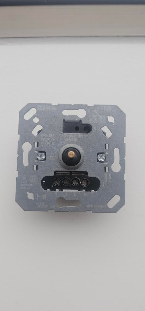 JUNG Toerentalregelaar 1-fase motoren (1735 DS), Ophalen of Verzenden, Nieuw, Schakelaar