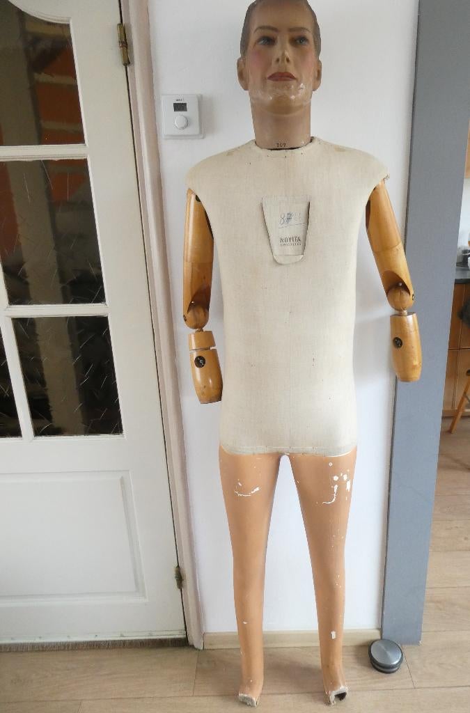 Authentieke etalagepop., Ophalen, Landmacht, Nederland, Kleding of Schoenen