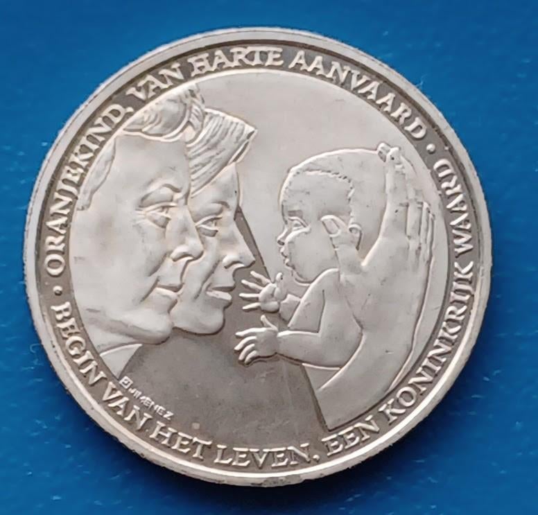 Penning geboorte prinses Amalia - 2003, Verzenden, Overige materialen, Nederland