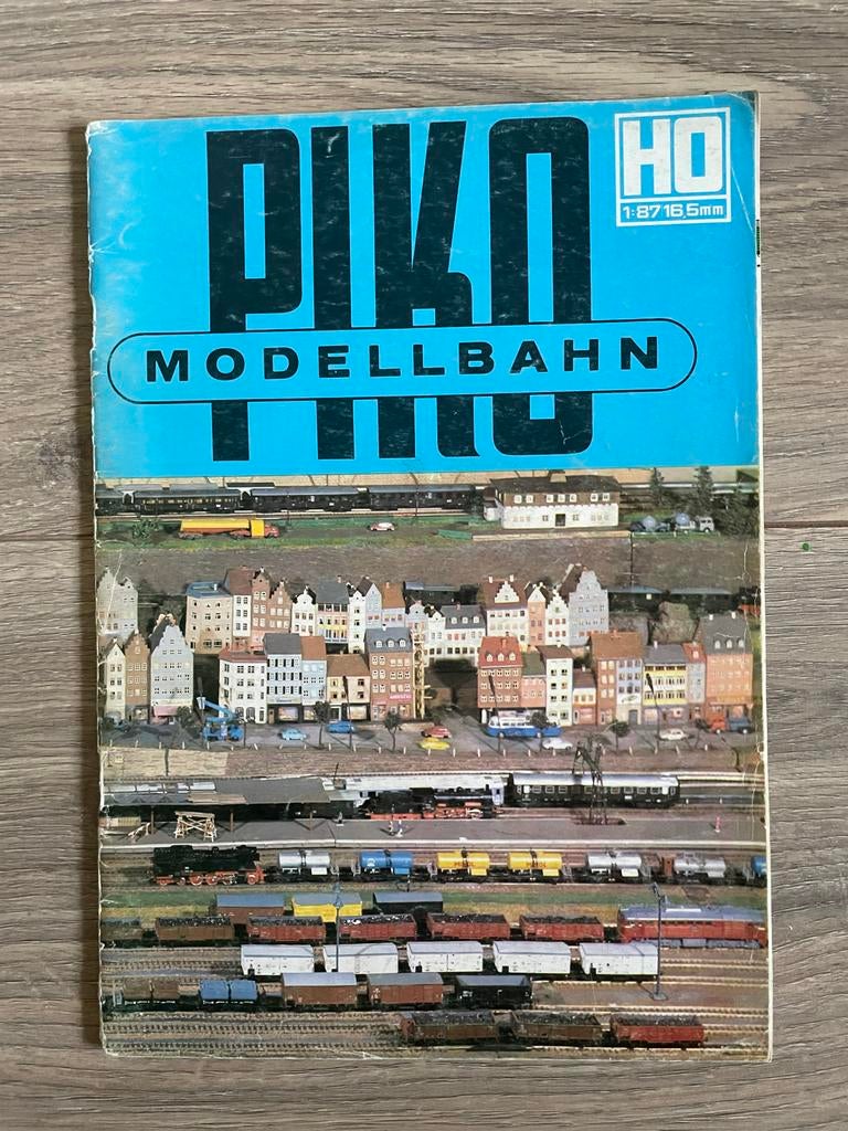 Piko Modellbahn catalogus HO 1:87 16,5mm, Ophalen of Verzenden, Gebruikt, Boek, Tijdschrift of Catalogus, Piko