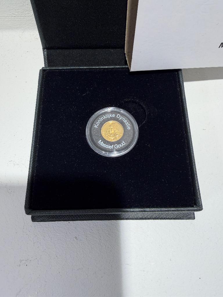 Massief gouden munt – Prinses Amalia – Koninklijke Dynastie, Vóór koninkrijk, Verzenden, Euro's, Goud