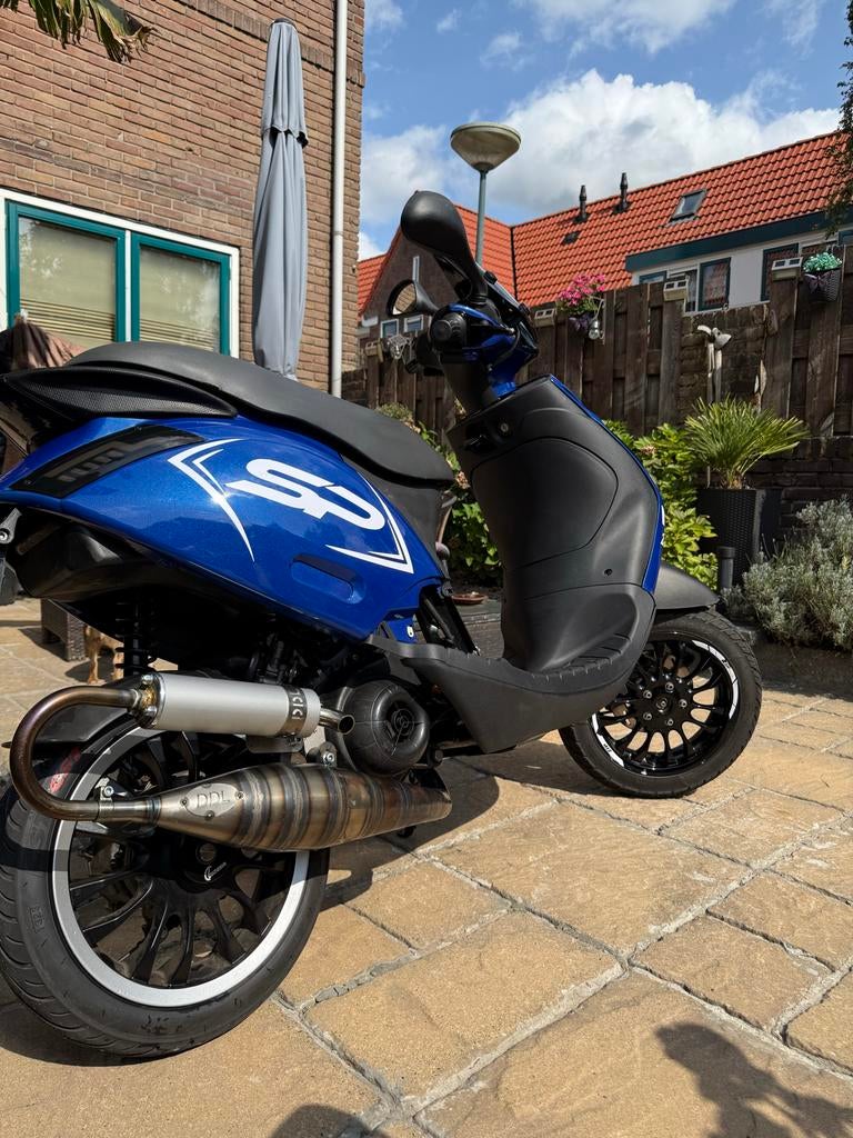 Piaggio Zip 2 Takt - 70cc MHR Full Malossi - Raket!, Ophalen, Tweetakt, Gebruikt, Maximaal 45 km/u